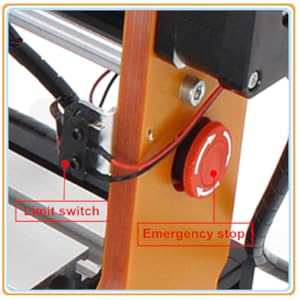 3018 프로 라우터 제한 스위치 및 비상 정지 장치와 함께 CNC 조각 기계 3