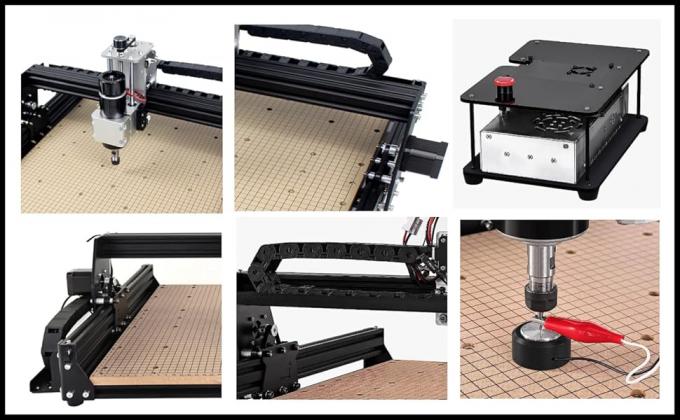 4540 라우터 CNC graving 기계 500W 스핀들 11000rpm 3 축 2