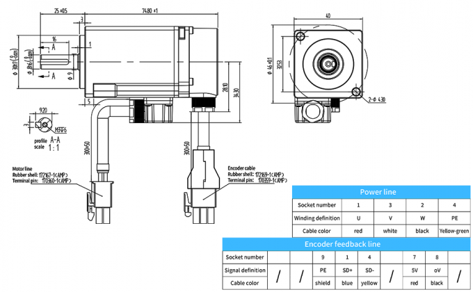 100W AC 세르보 모터 키트 3000rpm 32Ncm 세르보 모터 드라이버 CNC 컨트롤러 키트 220V 1