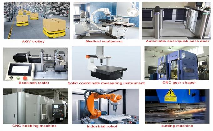 CNC 컨트롤러 AC 세르보 모터 키트 3000rpm 64Ncm 200W 17 비트 자기 인코더 6