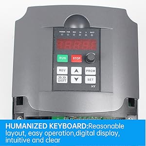DE 주식 4kw HY 시리즈 인버터 VFD 400hz 입력 단일 단계 출력 3 단계 220v 8